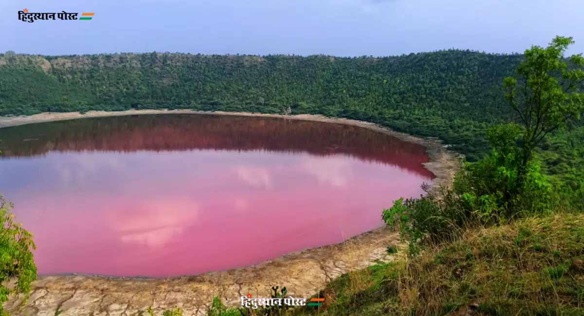 pink lonar sarovar