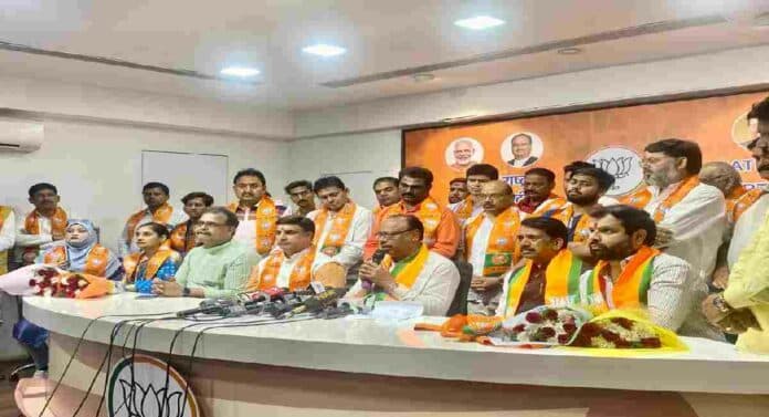 Shailesh Pandey joins BJP