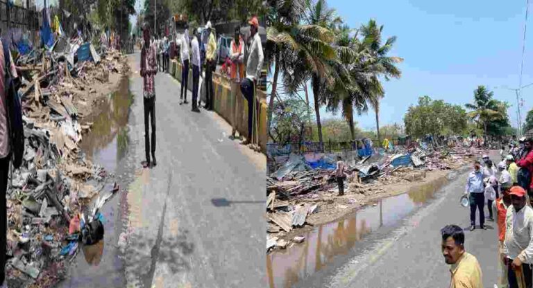 गोराईकडे जाणारा रस्ता ६०० मीटर झाला रुंद; बाधित ३२६ झोपड्यांवर कारवाई