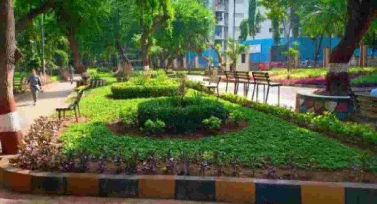 Beautification of parks : उद्यानांचे सुशोभिकरण आता आकर्षक दिव्यांद्वारे