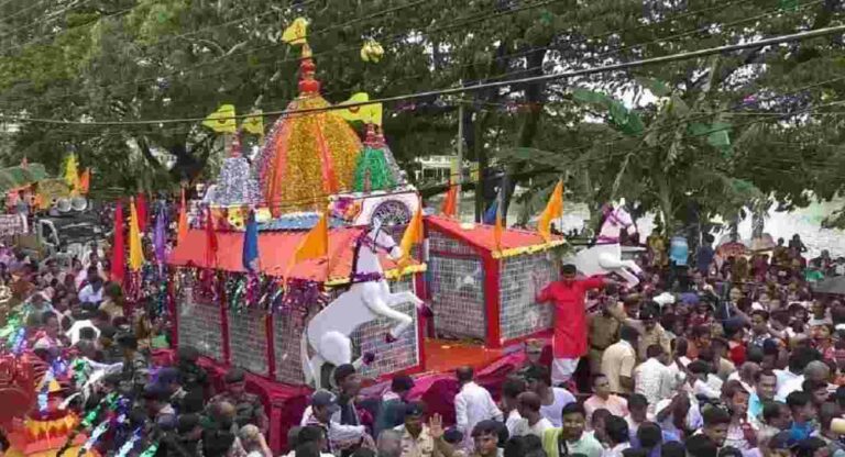 त्रिपुरा : जगन्नाथ रथयात्रेदरम्यान मोठी दुर्घटना; विजेचा धक्का बसून ७ जणांचा मृत्यू, १८ जखमी