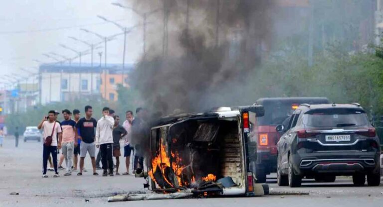 Manipur Violence: मणिपूरमधील गोळीबारात ९ जणांचा मृत्यू, १० जण जखमी