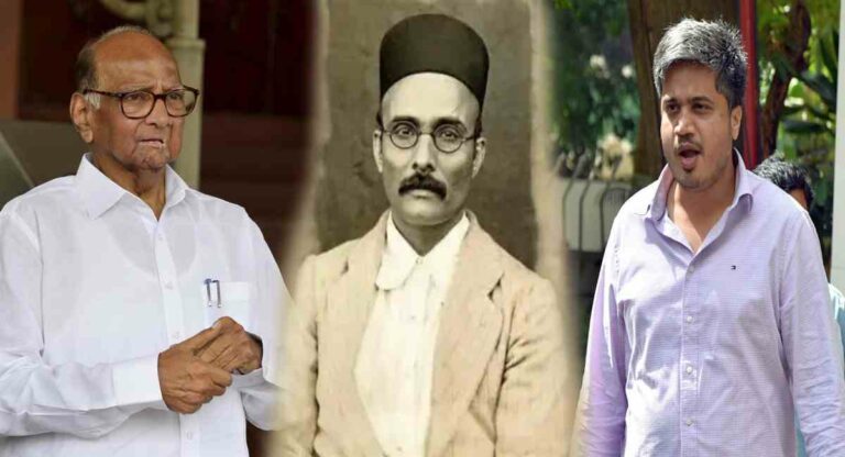 Veer Savarkar : रोहित पवारांचा वीर सावरकरांना विरोध; केले वादग्रस्त वक्तव्य