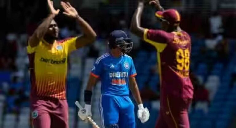 IND vs WI T20 : वेस्ट इंडिजकडून भारतीय संघाचा पराभव