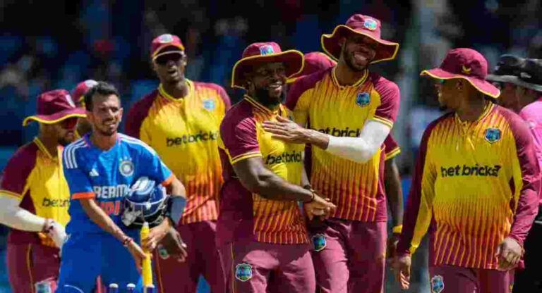 IND Vs WI 2nd T20 : विंडिजची भारतावर दोन विकेटनी मात, मालिकेतही 2-0 ने आघाडी