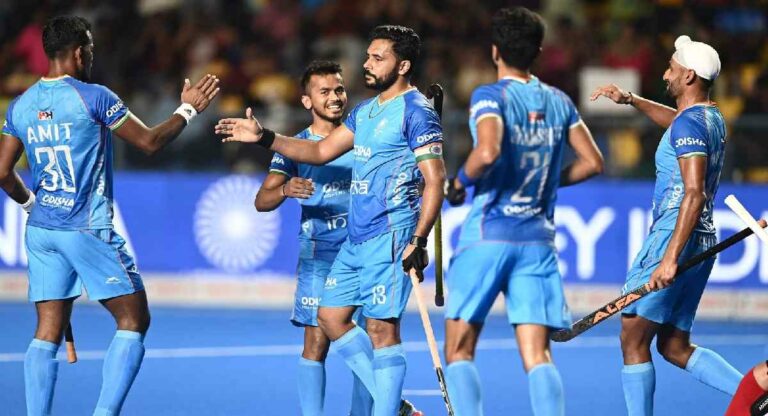 Indian Hockey Team : आशियाई चॅम्पियन्स करंडकातील विजेतेपदाबरोबरच भारतीय संघ जागतिक क्रमवारीत तिसऱ्या स्थानावर