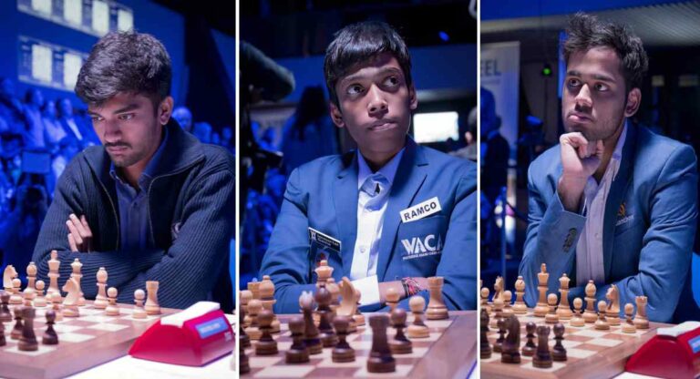 FIDE Chess World Cup : गुकेश, प्रज्ञानंद आणि अर्जुन हे तिघे भारतीय बुद्धिबळ विश्वचषकाच्या उपउपांत्य फेरीत