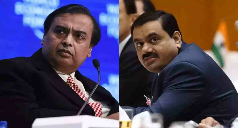 Mukesh Ambani : शेअर बाजारातील भरभराटीमुळे उद्योगपतींची संपत्तीही वाढली