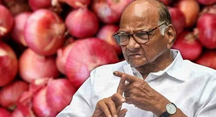 Sharad Pawar On Onion Issue : केंद्र सरकारने कांद्याला ४ हजार रुपयांचा भाव द्यावा - शरद पवार