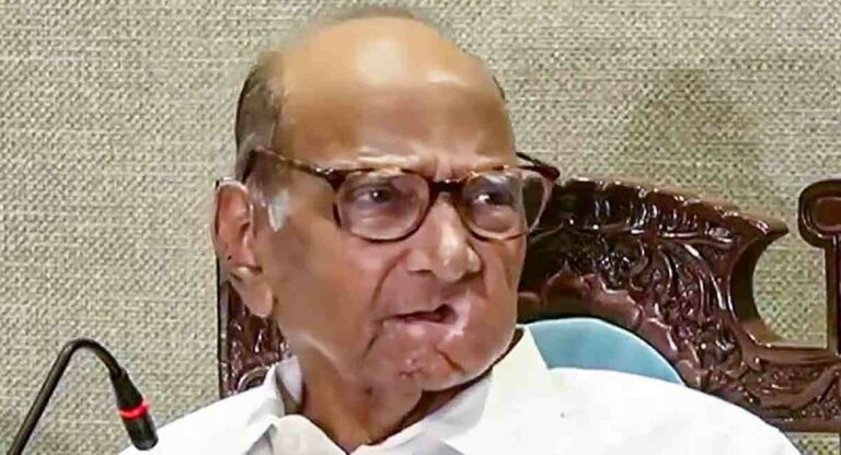 Sharad Pawar : आमदार म्हणजे पक्ष नव्हे; राष्ट्रवादीत फूट नाहीच – शरद पवार