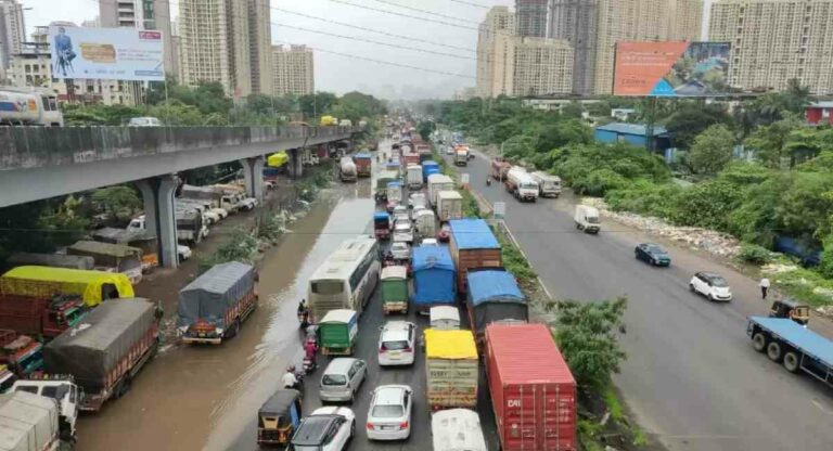 Mumbai Nashik Highway : साकेत पुलाचे दुरुस्तीचे काम पूर्ण, वाहतुकीसाठी झाला खुला