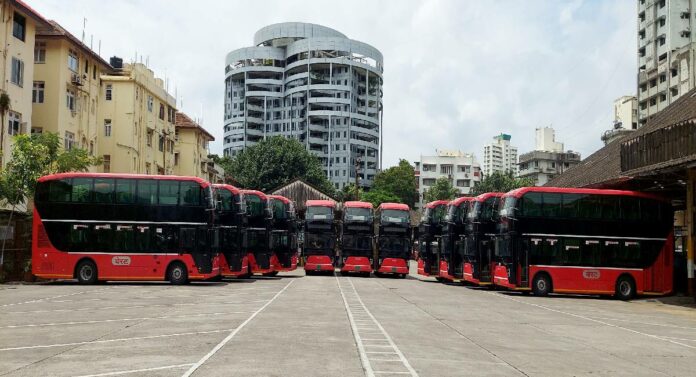 Electric Double Decker Bus : बेस्टच्या ताफ्यात आणखी ४ वातानुकूलित दुमजली बस