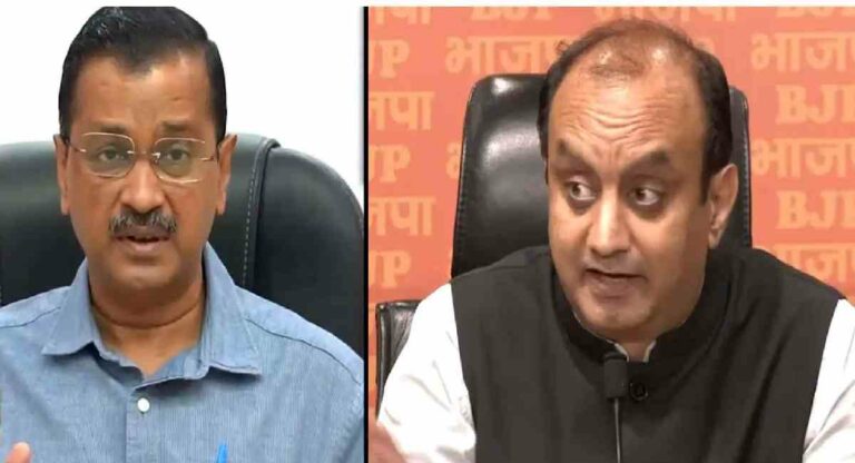 AAP : घरात 15 बाथरूम आणि एक कोटीचे पडदे; केजरीवाल यांची हीच का जनसेवा? – सुधांशू त्रिवेदी