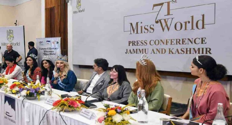 कलम ३७० हटवल्याचे यश; काश्मीर खोऱ्यात हॊणार Miss World 2023 स्पर्धा