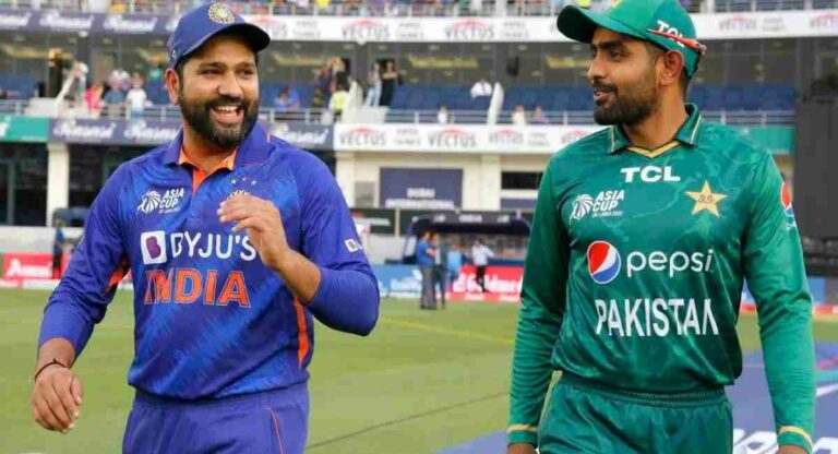 IND vs PAK Asia Cup : सामन्यापूर्वी भारत आणि पाक संघातील खेळाडू हास्यविनोदात रमले