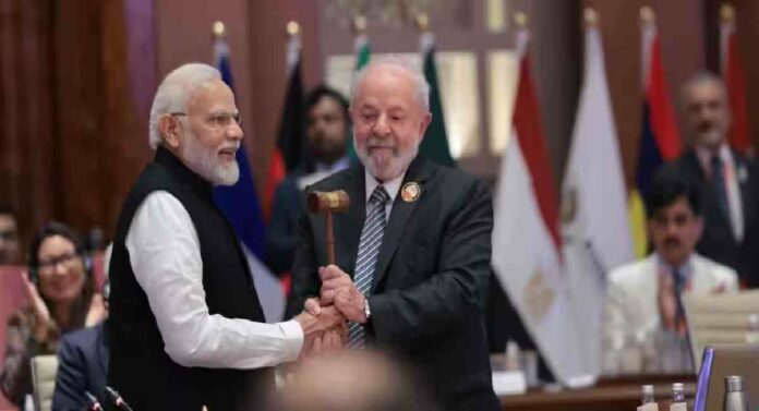 G-20 : PM मोदींनी केला G-20 शिखर परिषदेचा समारोप ; ब्राझीलकडे सोपवलं अध्यक्षपद