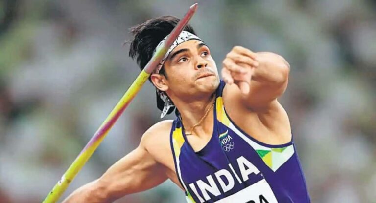 Neeraj Chopra : केवळ 0.44 सेंटीमीटरमुळं नीरज चोप्राचं सुवर्णपदक हुकलं