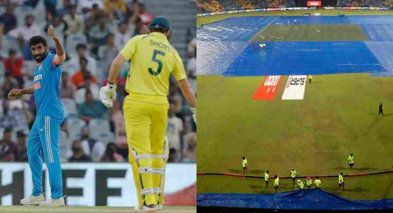 IND vs AUS 2nd ODI: पावसामुळे पुन्हा खेळ थांबला