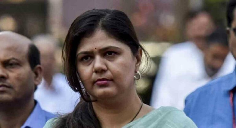 Pankaja Munde : वैद्यनाथ साखर कारखाना GST नोटीस प्रकरण, पंकजा मुंडेंनी दिली पहिली प्रतिक्रिया; म्हणाल्या…