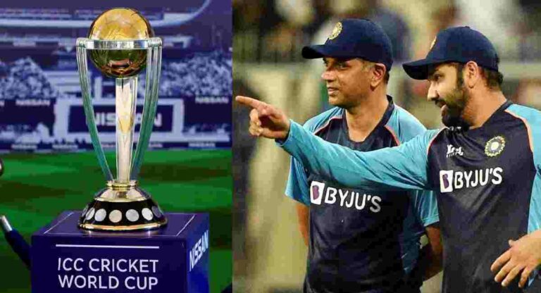 ICC World Cup 2023 : भारतीय संघ विश्वचषकासाठी सज्ज; आजपासून सराव सामना सुरु