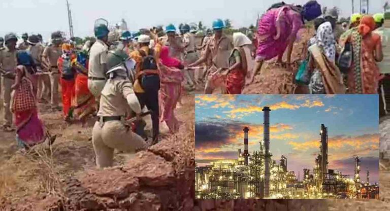 Barsu Refinery Project : बारसू रिफायनरीचा मार्ग मोकळा; ‘ती’ कातळशिल्पे यादीतून वगळली?