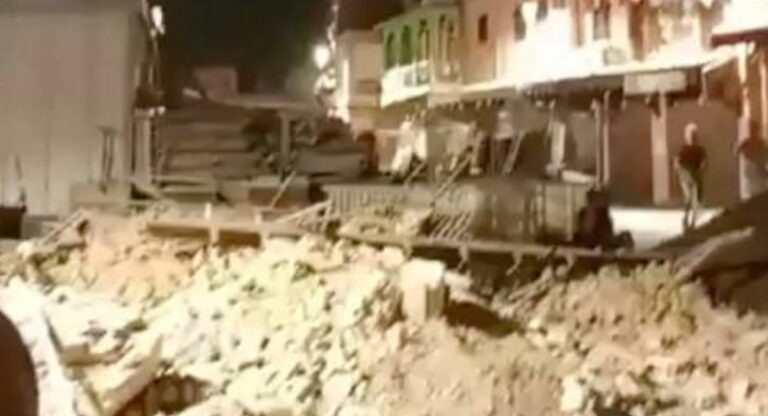Morocco Earthquake : भूकंपामुळे मोरोक्कोमध्ये विध्वंस, 600 जणांचा मृत्यू, 239 गंभीररीत्या जखमी