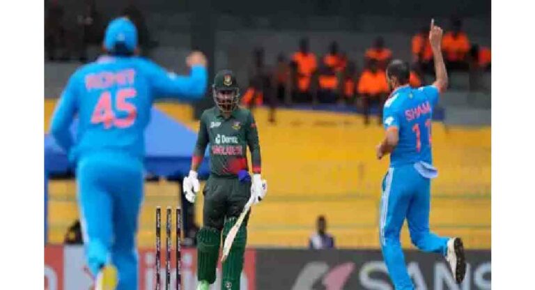 Asia Cup IND VS BAN : बांगलादेशच्या दोन सलामीवीर क्रिकेटपटूंना भारतीय गोलंदाजांनी केले बाद