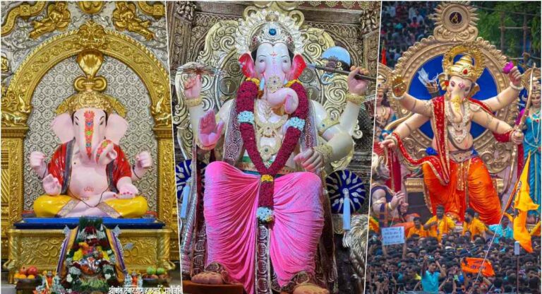 Ganeshotsav 2023 : मुंबई, पुणे आणि कोकणासह संपूर्ण राज्यात श्री गणेशाचे उत्साहात स्वागत