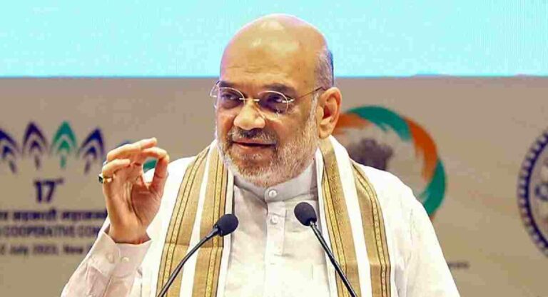 Amit Shah : उत्तम कायदा आणि सुव्यवस्था ही विकासाची पहिली अट