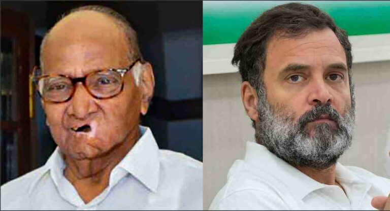 Sharad Pawar : राहुल गांधी लहान आहेत का, असे का म्हणाले शरद पवार?