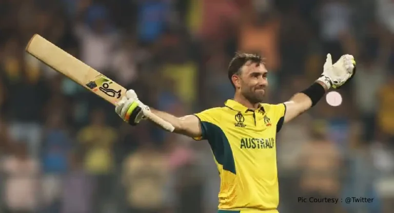 Glenn Maxwell : ग्लेन मॅक्सवेलची रोहित शर्माच्या ‘या’ विक्रमाशी बरोबरी