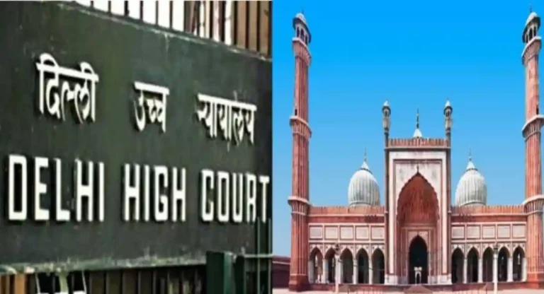 दिल्ली पालिकेच्या बगीचावर Jama Masjid चे अतिक्रमण; काय म्हणते Delhi High Court