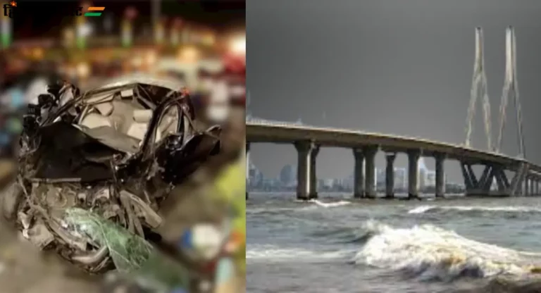 Sea Link Accident : मुंबईत वांद्रे-वरळी सी लिंकवर भीषण अपघात, ३ ठार, ९ जखमी