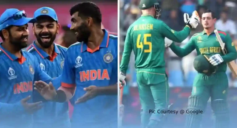 ICC Cricket World Cup IND VS SA : टीम इंडियाचा सलग ८वा विजय; भारतीय गोलंदाजीसमोर दक्षिण आफ्रिकेने गुडघे टेकले