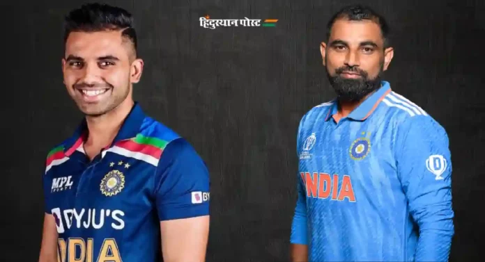 Ind vs SA : दीपक चहर आणि मोहम्मद शामी दौऱ्यातून आऊट