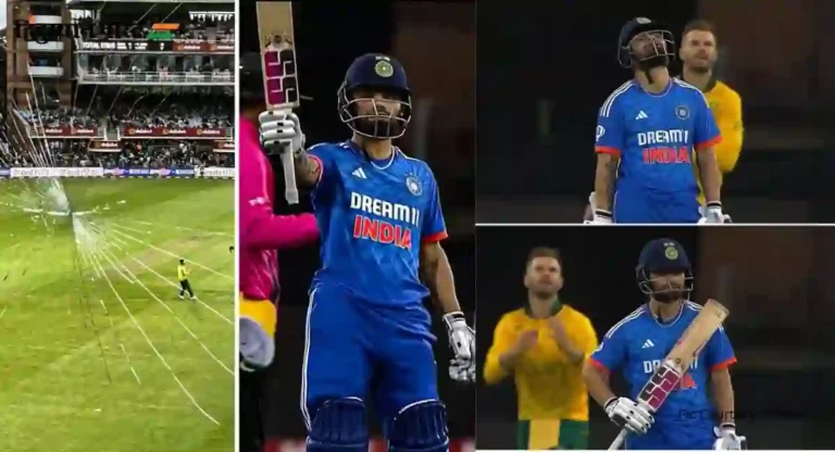 Ind vs SA T20 : दुसऱ्या टी-२० सामन्यात जेव्हा रिंकू सिंगने स्टेडिअमची काच फोडली 