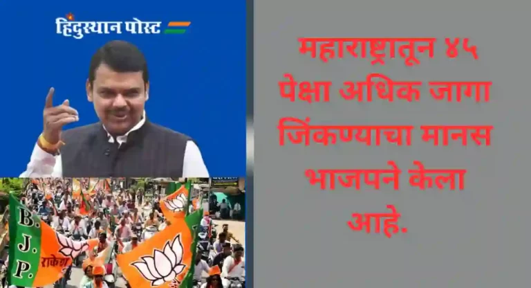 BJPची महाराष्ट्रात लोकसभेसाठी रणनीती ठरवण्याच्या हालचालींना वेग; देवेंद्र फडणवीस महाराष्ट्र पिंजून काढणार