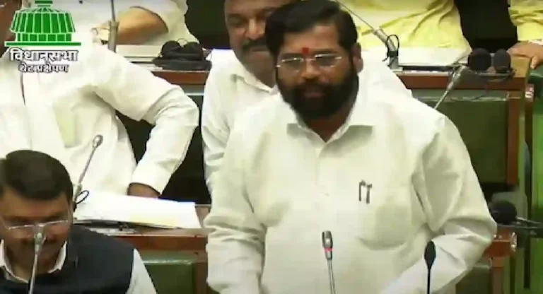 CM Eknath Shinde : मुख्यमंत्री एकनाथ शिंदेंची सभागृहात तुफान फटकेबाजी; मराठा आरक्षण, कोरोनावरून विरोधकांवर हल्लाबोल