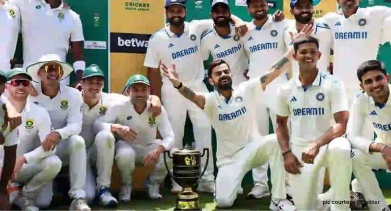 Virat Kohli Bhangra : केपटाऊन कसोटीतील विजयानंतर विराट कोहलीचं भांगडा नृत्य