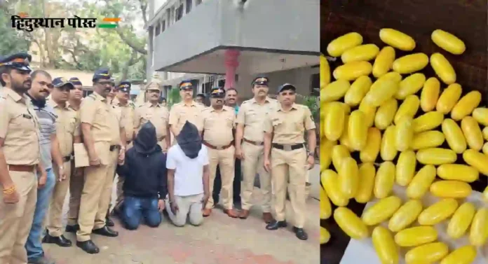 Cocaine Capsules Seized : नऊ कोटींच्या कोकेनने भरलेल्या कॅप्सूल जप्त, दोन परदेशी नागरिकांना अटक