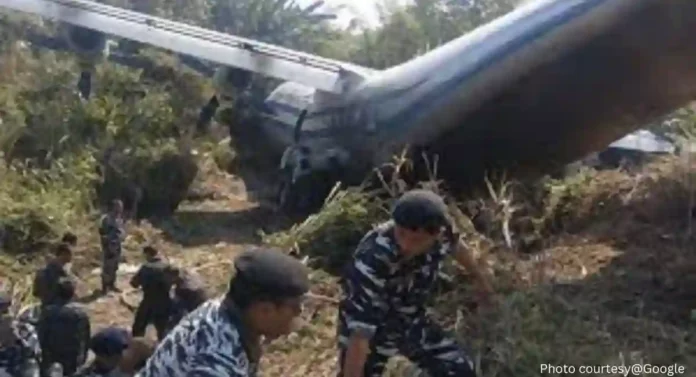 Myanmar Army Plane Crash: म्यानमारचे लष्करी विमान मिझोराममध्ये धावपट्टीवरून घसरले, ८ सैनिक जखमी