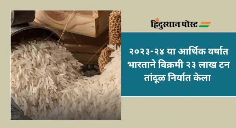 Indian Basmati Rice : जगात भारी भारतीय बासमती; जगातील सर्वोत्कृष्ट तांदळांच्या यादीत पहिला क्रमांक