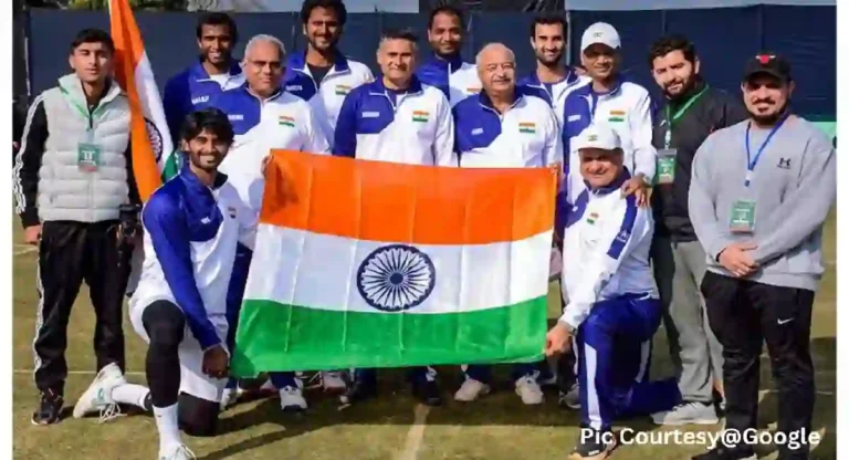 Davis Cup : डेव्हिस चषकाच्या जागतिक गटात भारताचा मुकाबला स्वीडनशी