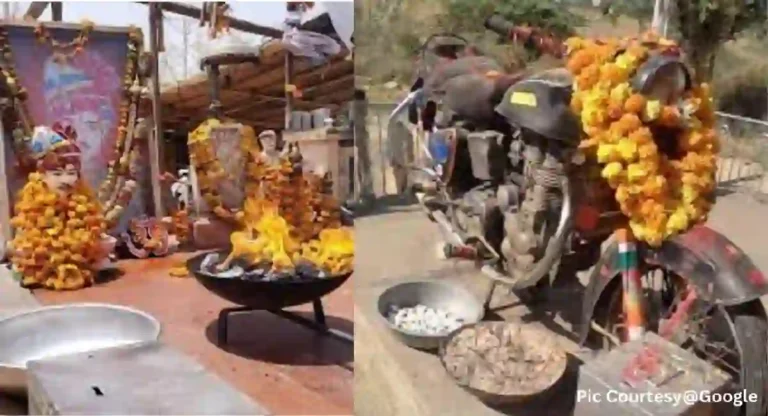 Om Banna Temple : इथे होते चक्क ’बुलेट’ ची पूजा! जाणून घ्या काय आहे बुलेट बाबांचा चमत्कार?