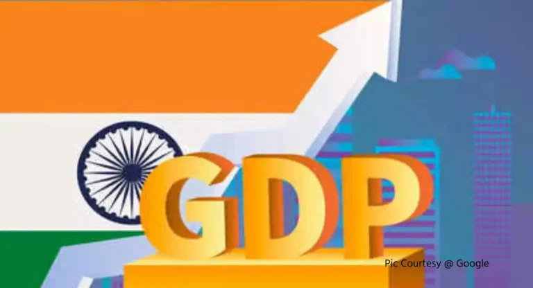 भारतीय अर्थव्यवस्थेला आले चांगले दिवस; GDP ८.४ टक्क्यांनी वाढला