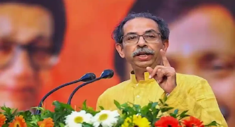 Uddhav Thackeray : चिपळूणमधील सभेच्या भाषणावरुन उद्धव ठाकरेंवर भाजपाचा हल्लाबोल