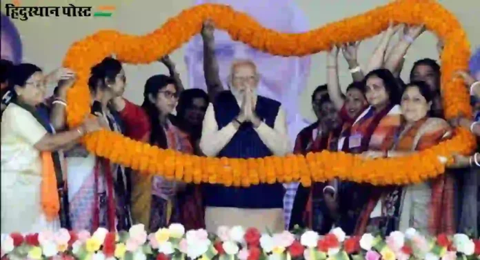 Sandeshkhali : टीएमसीच्या राज्यात महिलांवर अत्याचार; मोदींनी घेतली संदेशखालीच्या पिडीत महिलांची भेट