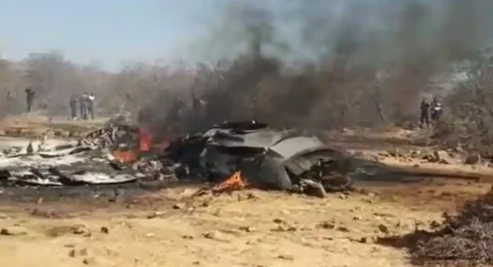 Fighter Plane Crashes In Jaisalmer: भारत शक्ती युद्धाभ्यासदरम्यान जैसलमेरमध्ये लढाऊ विमान कोसळले