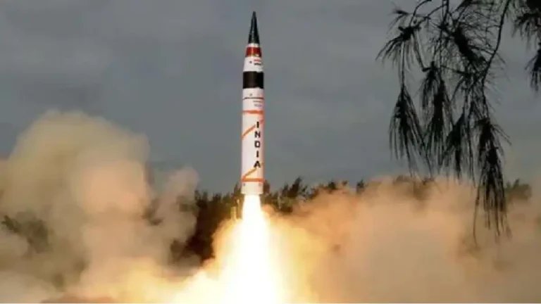 Agni 5 क्षेपणास्त्राची यशस्वी चाचणी; पंतप्रधान नरेंद्र मोदी यांनी केले अभिनंदन