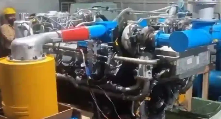 भारतातील पहिल्या स्वदेशी बनावटीच्या 1500 HP Engine ची घेण्यात आली पहिली चाचणी